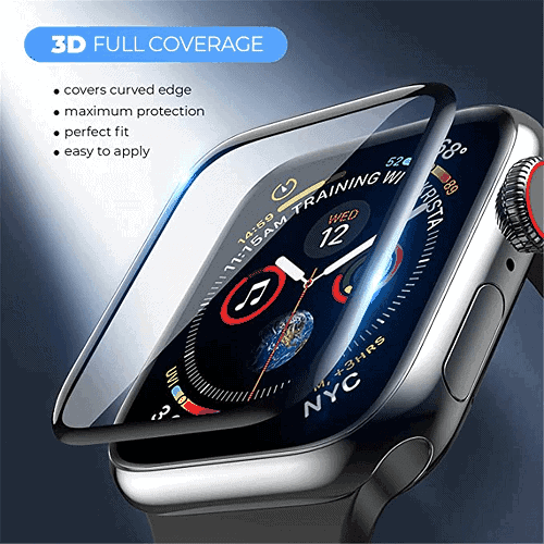 (3 Pcs) Apple Watch iWatch Series 4 38mm /42mm Screen Protector Tempered Glass Film (3 Pcs) Apple Watch iWatch Series 4 38mm /42mm Screen Protector Tempered Glass Film